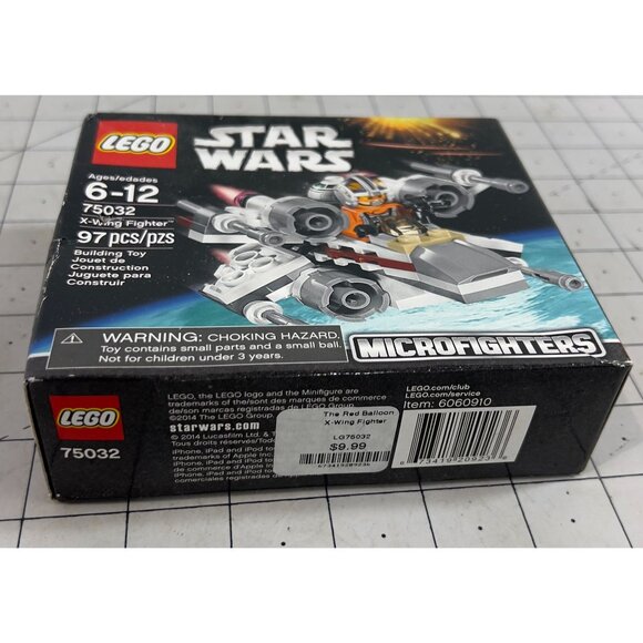 Lego Star Wars 75032 X-Wing Fighter Microfighters Series 97 Pcs Ages 6-12 NIB - Picture 5 of 6